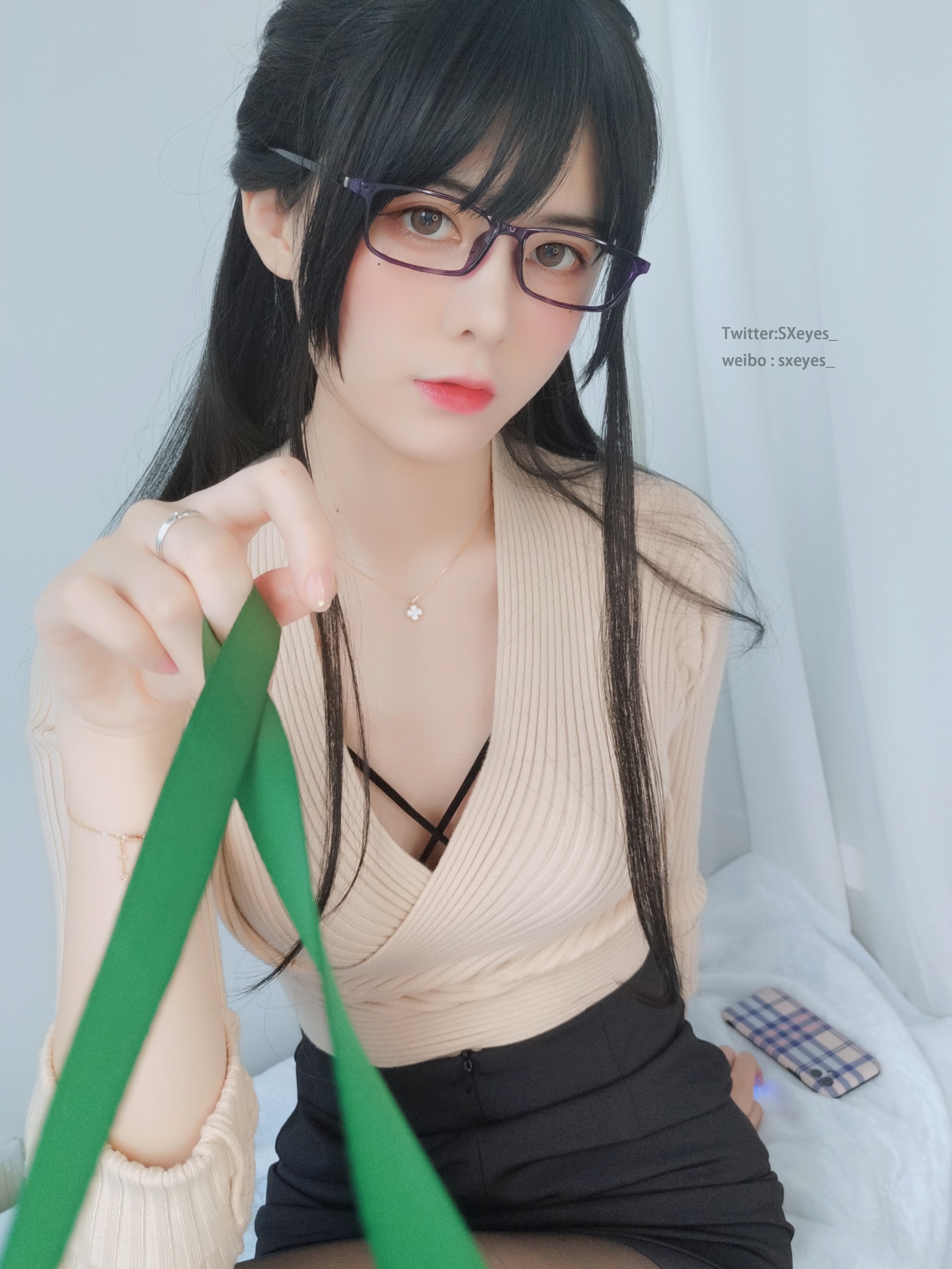 图片[1]-眼酱大魔王w – NO.058OL [24P]-XikXak
